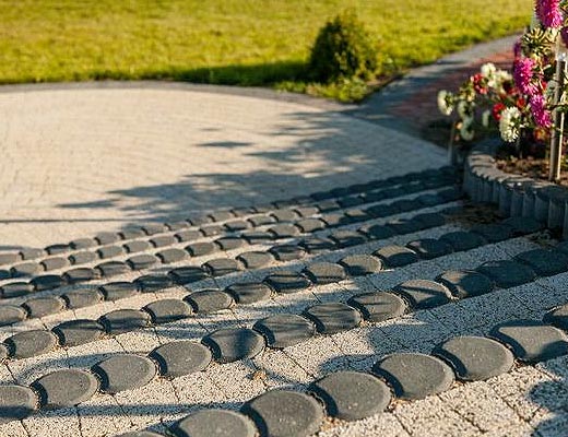 Prawidłowe wykonawstwo ścieżki ze spadkiem