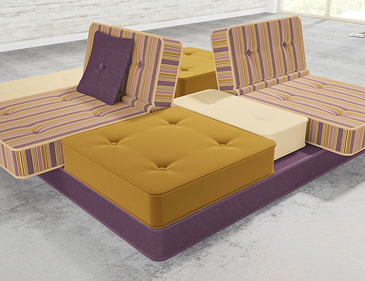 Meble wypoczynkowe Matt - materac w roli głównej