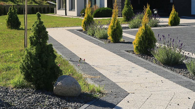 Samodzielne układanie kostki brukowej