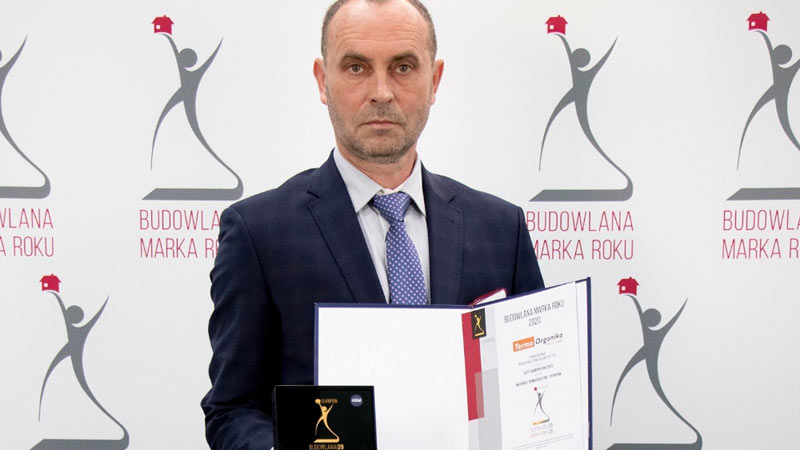 Złota Budowlana Marka Roku dla Termo Organiki