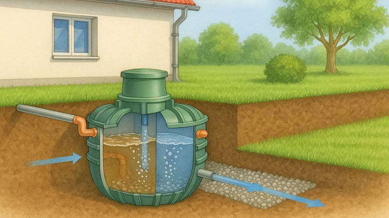 Oczyszczalnia przydomowa i zbiornik na wodę: jak wykorzystać deszczówkę w domu Oczyszczalnia przydomowa i zbiornik na wodę: jak wykorzystać deszczówkę w domu