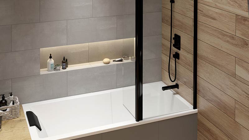 Sposób na funkcjonalną łazienkę bez kompromisów z kabiną nawannową