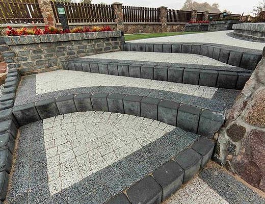 Prawidłowe wykonawstwo ścieżki ze spadkiem