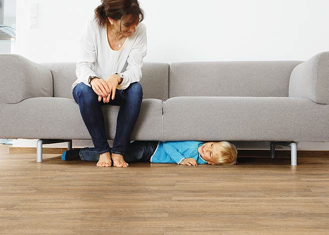 Podłoga inspirowana naturą