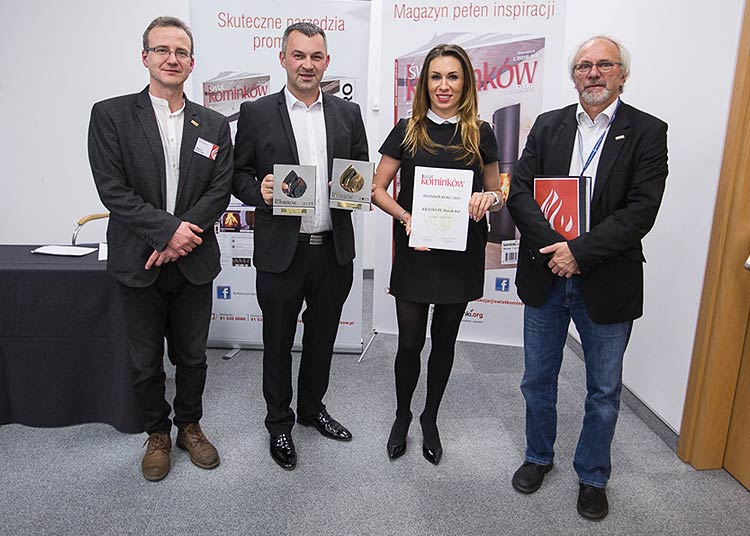 BUDMA 2016 - Kratki.pl nagrodzone na targach kominkowych 