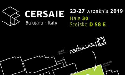 Radaway ponownie na Targach CERSAIE 2019