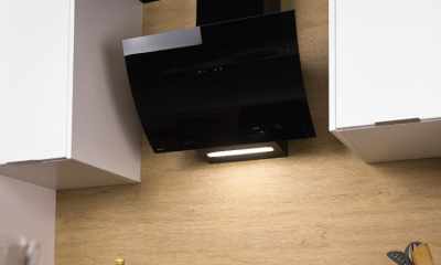 Okap kuchenny z dotykowym sterowaniem