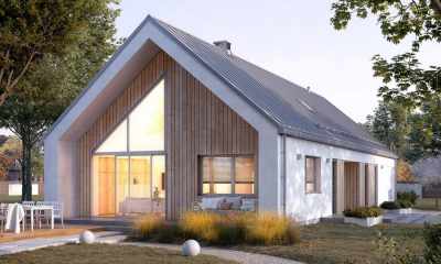 Domy w stylu barn house