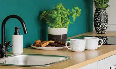 Zielone akcenty w kuchni