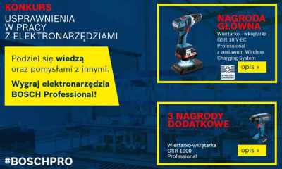 Konkurs Bosch dla profesjonalistów