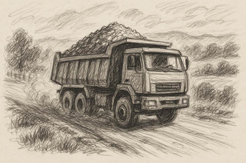 Transport niskoemisyjny kruszywa