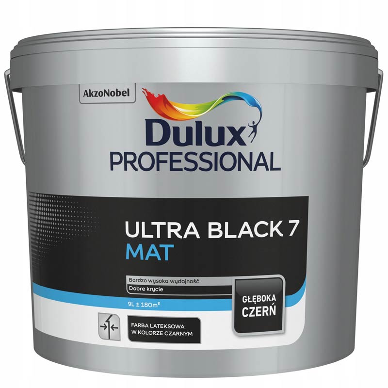 Dulux Professional Ultra Black 7 Mat